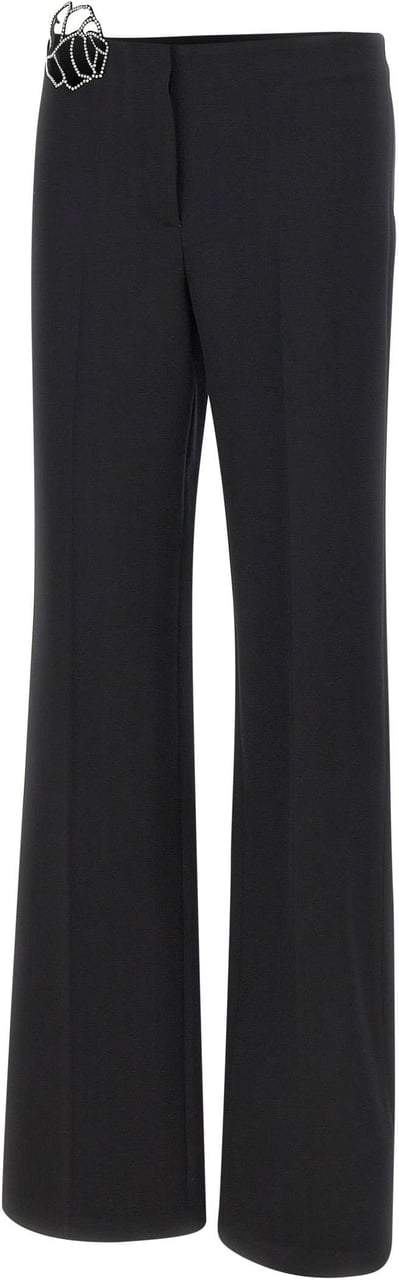 Blumarine Trousers Black Zwart