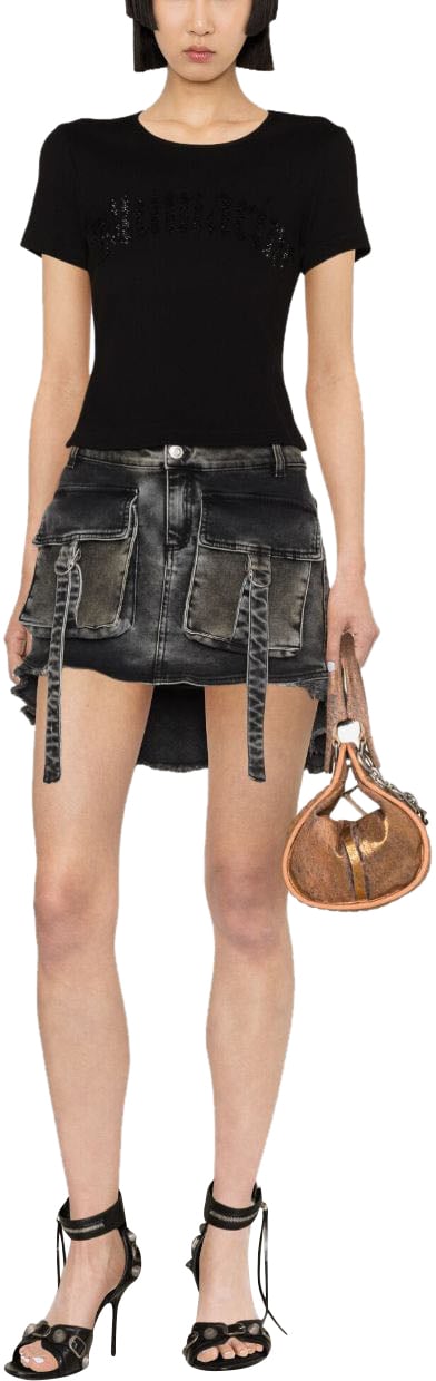 Blumarine T-Shirts And Polos Black Zwart