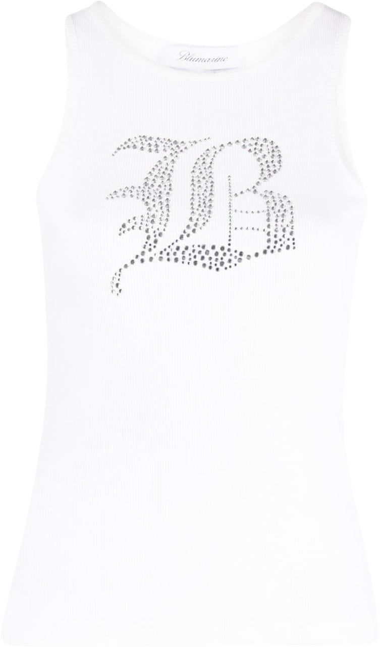 Blumarine Top White Wit