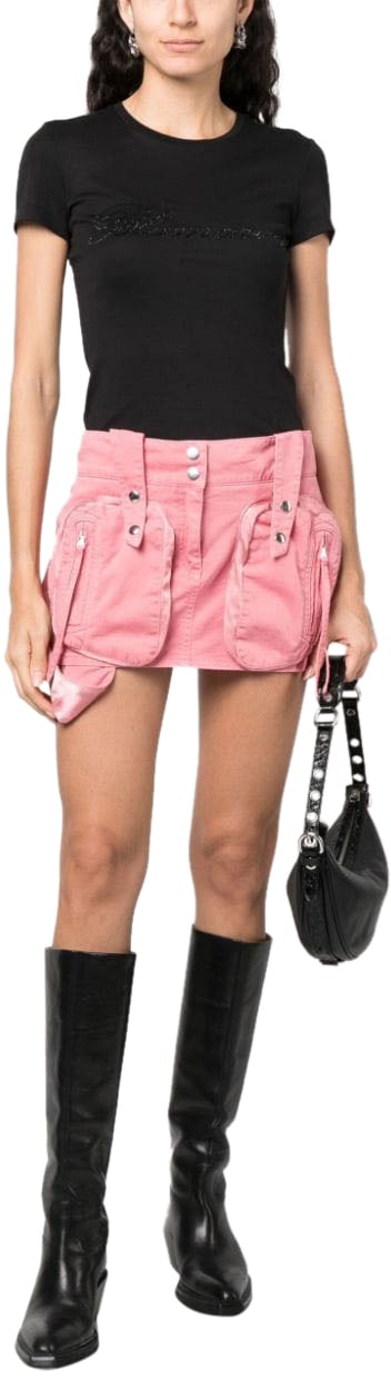 Blumarine T-Shirts And Polos Black Zwart