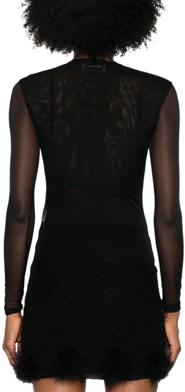 Blumarine t-shirt tulle w logo divers Divers