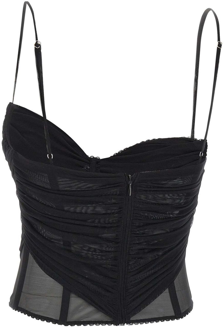 Blumarine Top Black Zwart