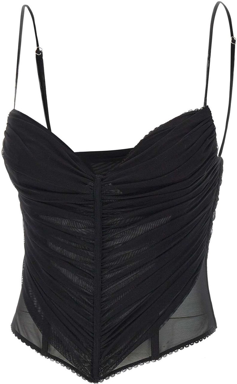 Blumarine Top Black Zwart