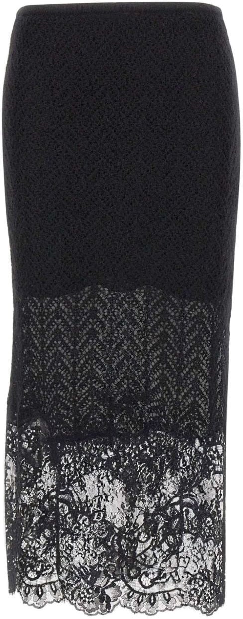 Blumarine Skirts Black Zwart