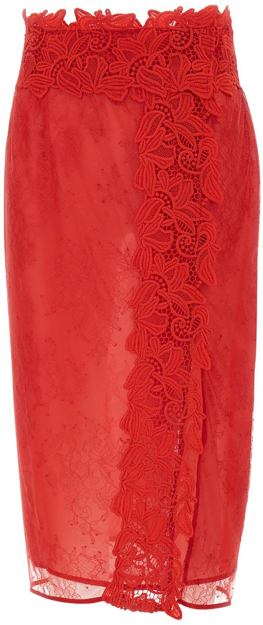 Blumarine Skirts Red Rood
