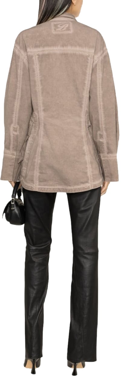 Blumarine Coats Brown Bruin