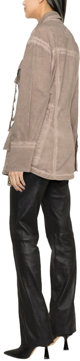 Blumarine Coats Brown Bruin