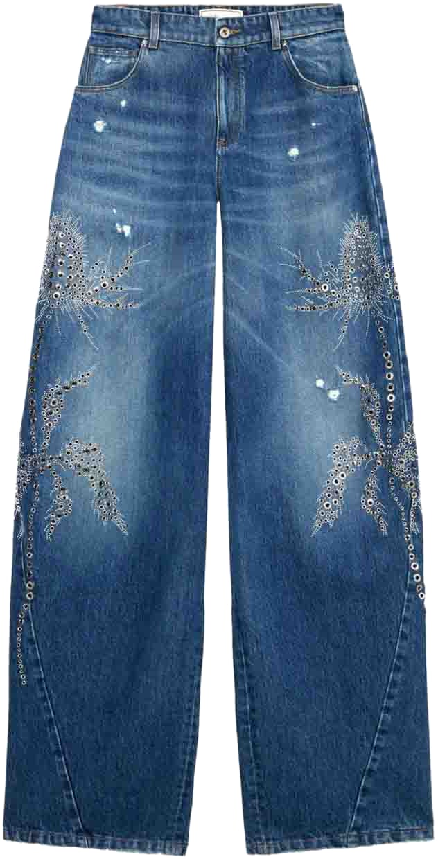 Blumarine Jeans Blue Blauw