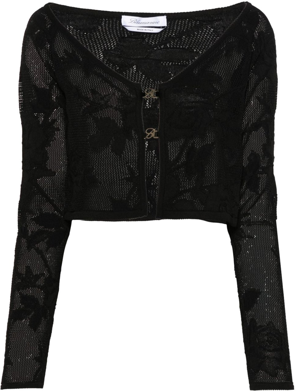 Blumarine Sweaters Black Zwart