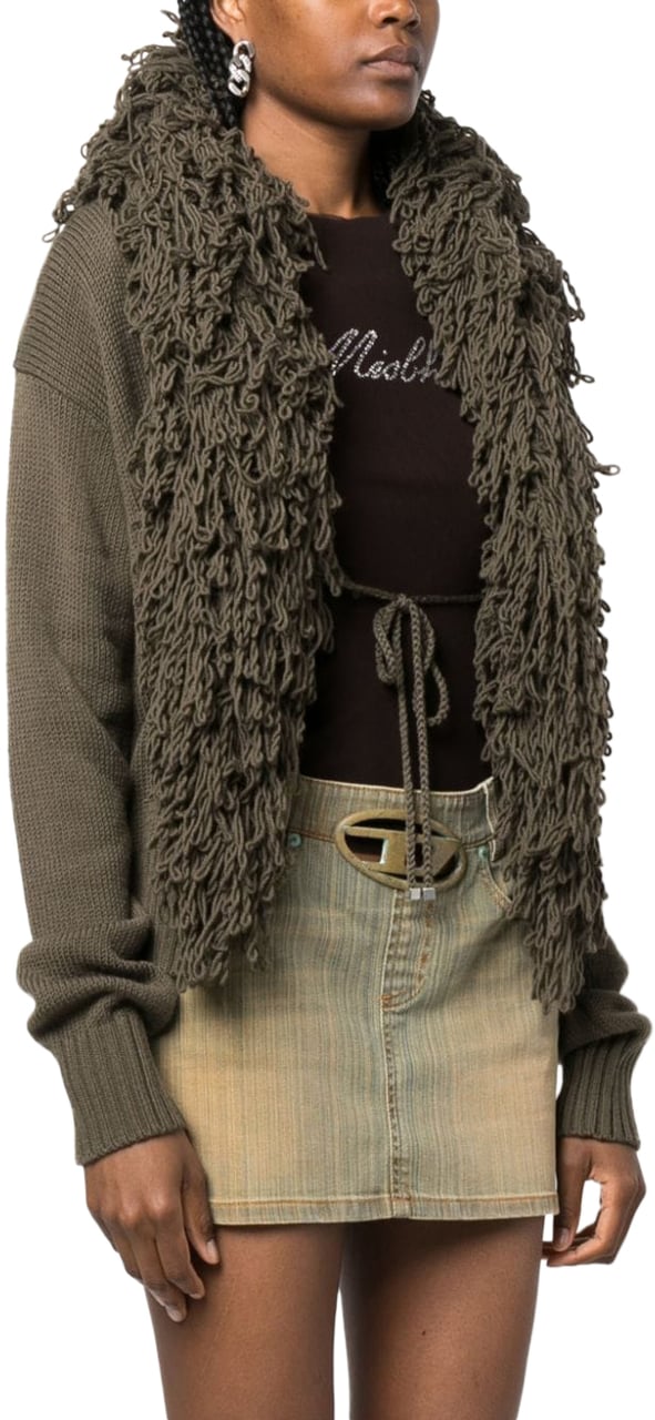 Blumarine Jackets Dark Olive Groen