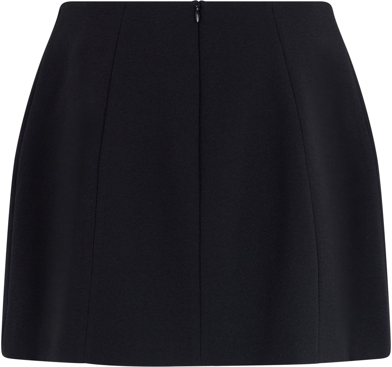 Blumarine Short skirt with decorative buttons Zwart