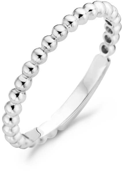 Blush 1105WGO/54 Ring 14 krt witgoud maat 54 Zilver