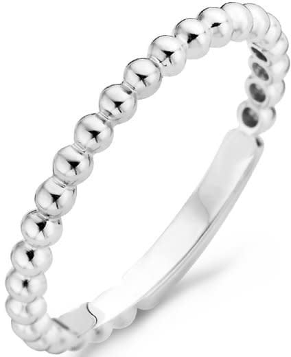 Blush 1105WGO/54 Ring 14 krt witgoud maat 54 Zilver
