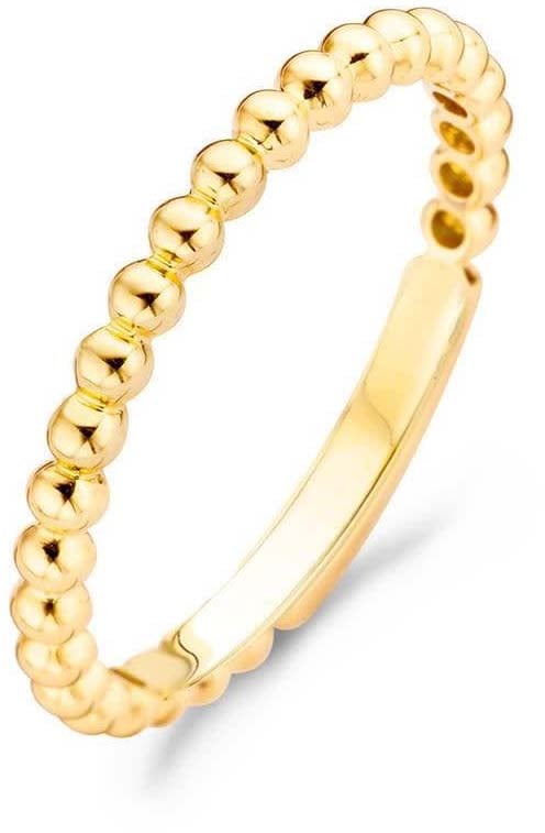 Blush Ring 1105YGO/54 14k Geelgoud Bolletjes Maat 54 Goud