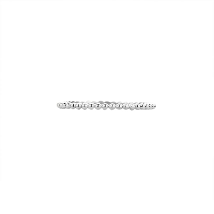 Blush Blush Ring 1195WGO/52 14k Witgoud Bolletjes Maat 52 Divers