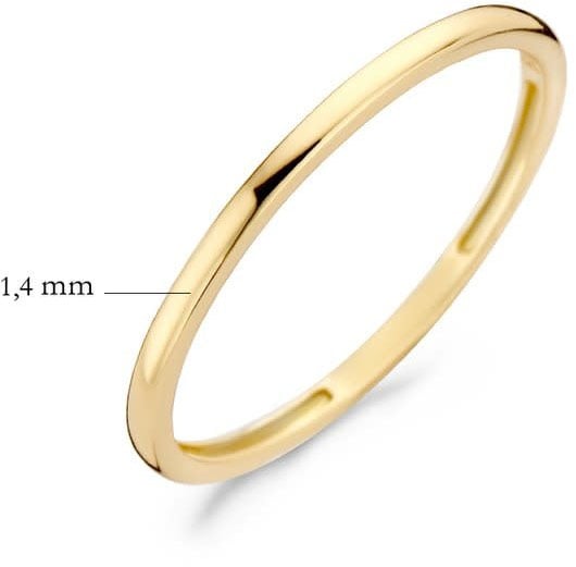 Blush 1197YGO/54 Ring 14 krt geelgoud maat 54 Goud