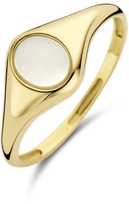 Blush Blush Ring 1219YMP/52 14k Geelgoud met Mother of Pearl Maat 52 Divers