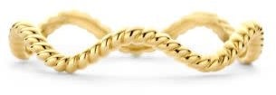 Blush Blush Ring 1263YGO/56 14k Geelgoud Wave Gedraaid Maat 56 Goud