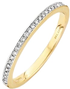 Blush Blush Ring 1607BDI/54 14k Geelgoud met Diamant Maat 54 Divers