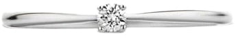 Blush 1621WDI/54 Ring 14 krt witgoud met diamant maat 54 Divers
