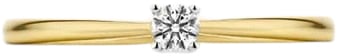 Blush 1622BDI/54 Ring 14 krt geelgoud met Diamant maat 54 Divers