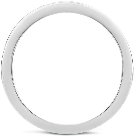 Blush 1630WDI/54 Ring 14 krt witgoud met diamant maat 54 Zilver