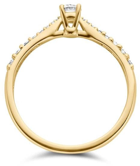 Blush Blush Ring 1659BDI/54 14k Geelgoud 0.33ct G SI Briljant geslepen Diamant Maat 54 Goud