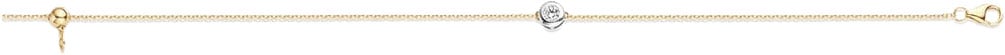 Blush 2167YZI Armband 14 krt geelgoud met zirkonia Goud