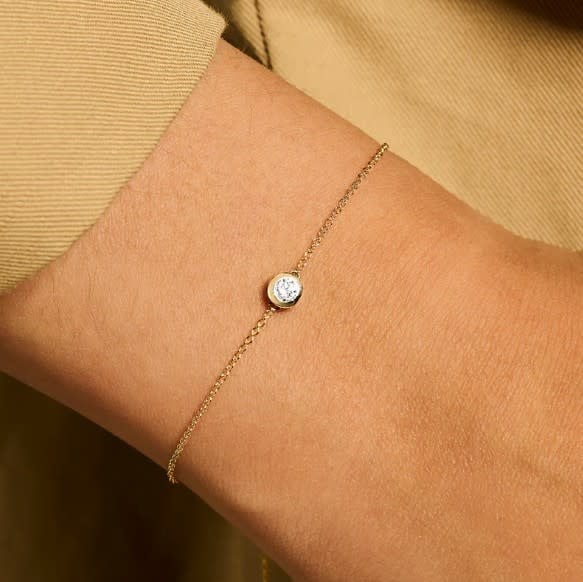 Blush 2167YZI Armband 14 krt geelgoud met zirkonia Goud