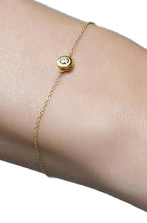 Blush 2167YZI Armband 14 krt geelgoud met zirkonia Goud