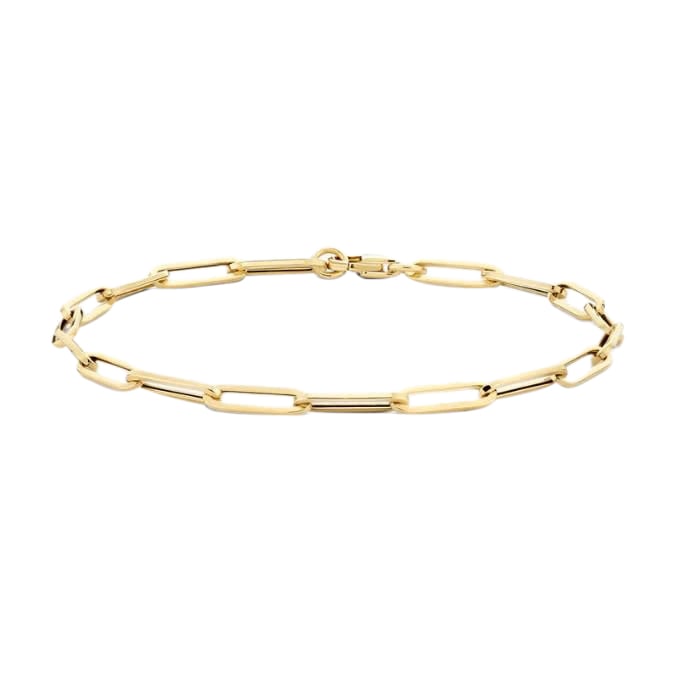 Blush Blush Armband 2190YGO 14k Geelgoud Closed Forever Schakel 3,25mm x 18.5cm Goud