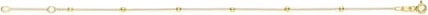 Blush Armband 2224YGO 14k Geelgoud met bolletjes 18,5cm Goud