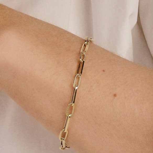 Blush Blush Armband 2229YGO 14k Geelgoud Forever closed Schakel 18.5cm Goud