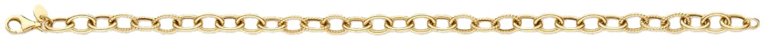 Blush Blush Armband 2255YGO 14k Geelgoud Schakel 18cm Divers