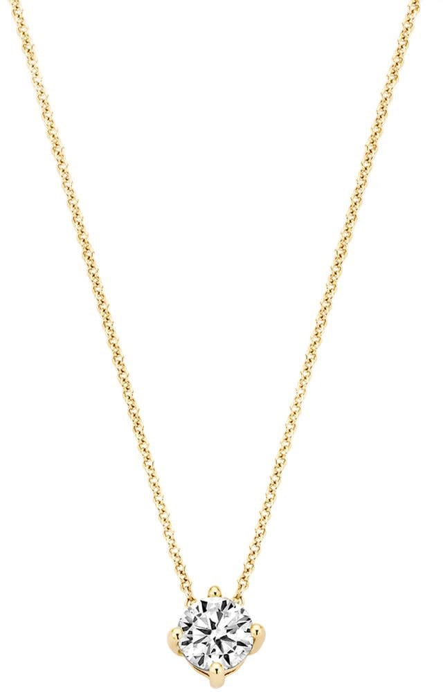 Blush 3057YZI Ketting 14 krt geelgoud met zirkonia Goud