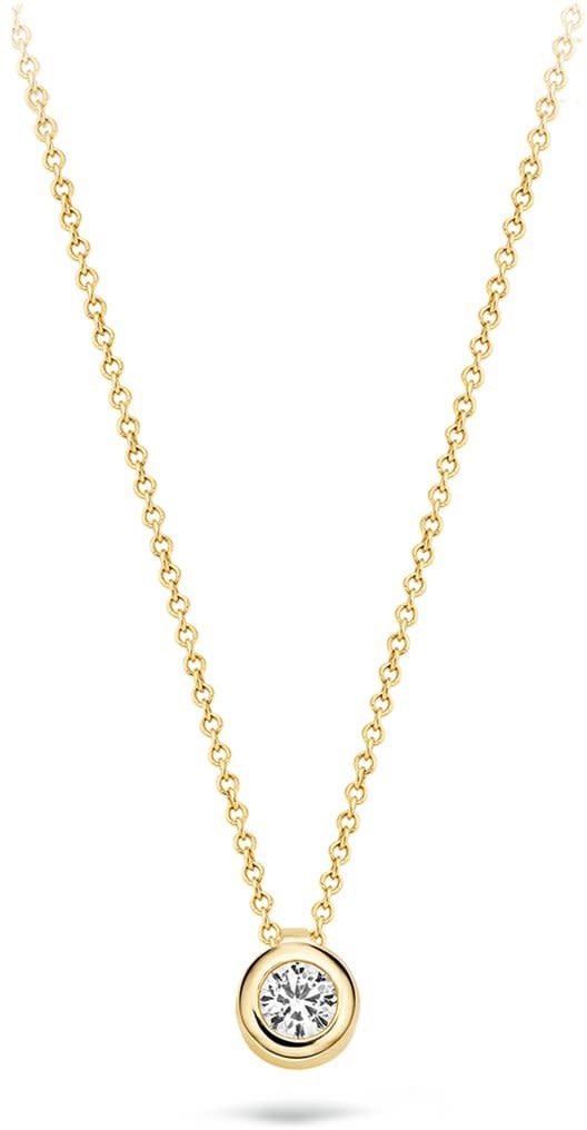 Blush 3067YZI Ketting 14 krt geelgoud met zirkonia Divers