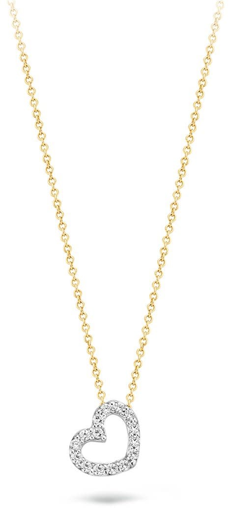 Blush 3072BZI Ketting 14 krt geelgoud met zirkonia Divers