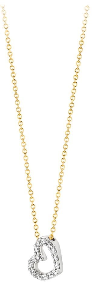 Blush 3072BZI Ketting 14 krt geelgoud met zirkonia Divers