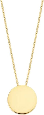 Blush Collier met Hanger 3080YGO 14k Geelgoud Rond 42cm Goud