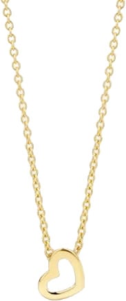 Blush Collier met Hanger 3149YGO 14k Geelgoud met Hart 42cm Goud