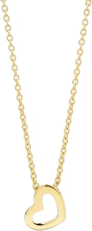 Blush Collier met Hanger 3149YGO 14k Geelgoud met Hart 42cm Goud