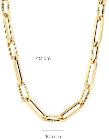 Blush Blush Collier 3165YGO 14k Geelgoud Closed Forever 4,2mm x 45cm Goud