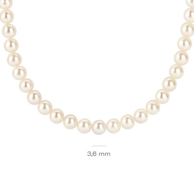 Blush Blush Collier 3184YPW 14k Geelgoud Parel 42cm Divers