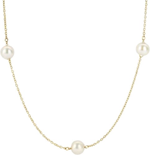 Blush Collier 3185YPW 14k Geelgoud met Parels 42cm Goud