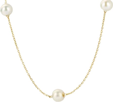 Blush Collier 3185YPW 14k Geelgoud met Parels 42cm Goud