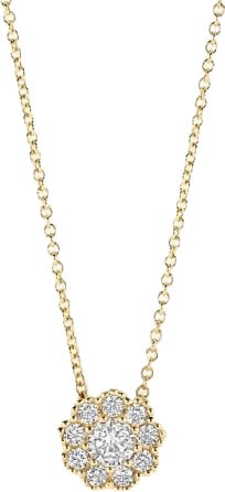 Blush Blush Collier  3196YZI  14k Geelgoud Rondje met Zirkonia 42cm Goud