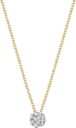 Blush Collier 3602BDI 14k Geelgoud 0,07crt G SI Biljant geslepen Diamant Goud