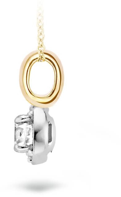 Blush 6064BZI Hanger 14 krt geelgoud met zirkonia Goud