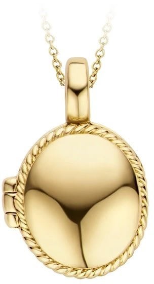 Blush Blush Medallion Hanger 6087YGO 14k Geelgoud Ovaal Goud