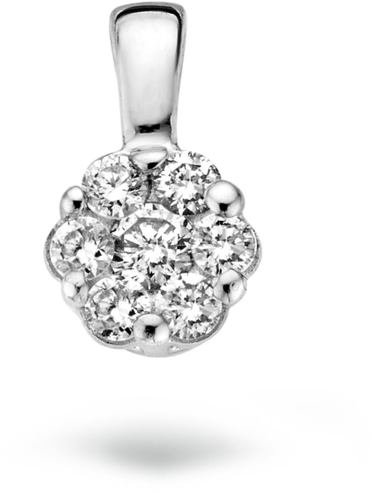 Blush Blush Hanger 6604WDI 14k Witgoud 0.11crt G SI Briljant geslepen Diamant Zilver